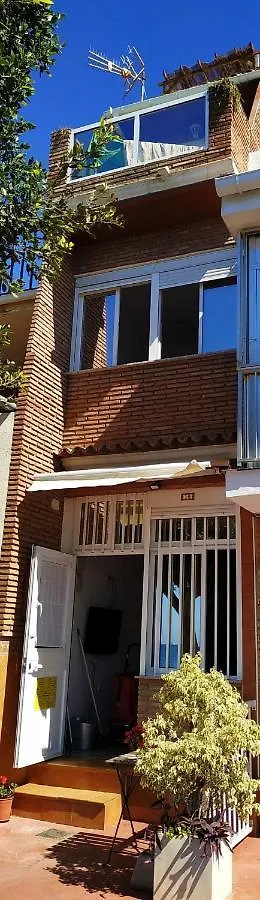 Holiday home 1St Line Beach El Palo - La Kasita Villa Malaga Spain
